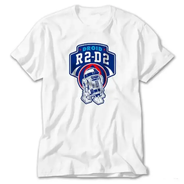 Star Wars Droid R2D2, White T-Shirt