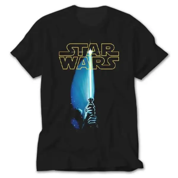 Star Wars Sword, Black T-Shirt