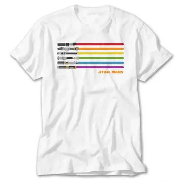 Star Wars Sword, White T-Shirt