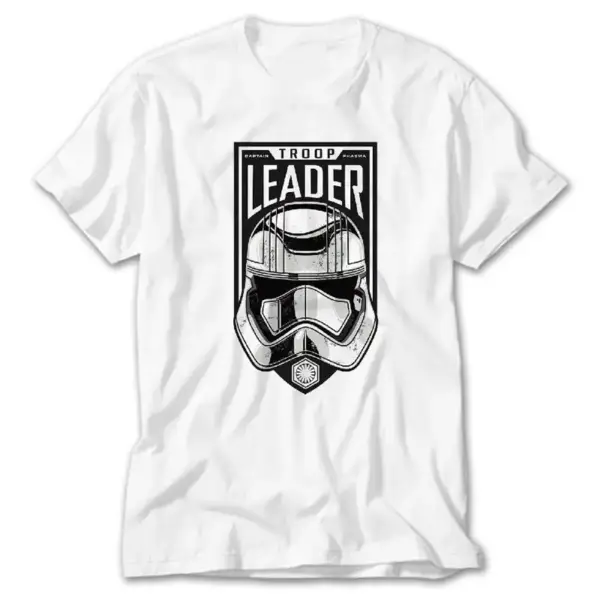 Star Wars Troop Leader, White T-Shirt