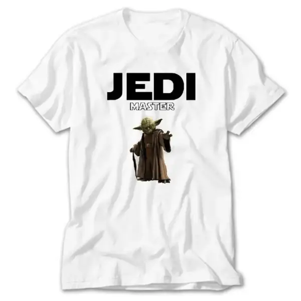 Star Wars Yoda Jedi Master, White T-Shirt