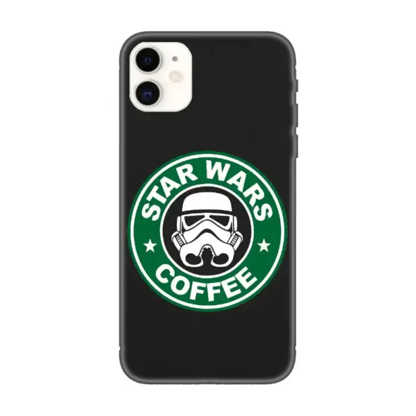 Star Wars iPhone Case, Star Wars Coffee iPhone 15 Phone Case