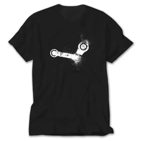 Steam Crank, Black T-Shirt