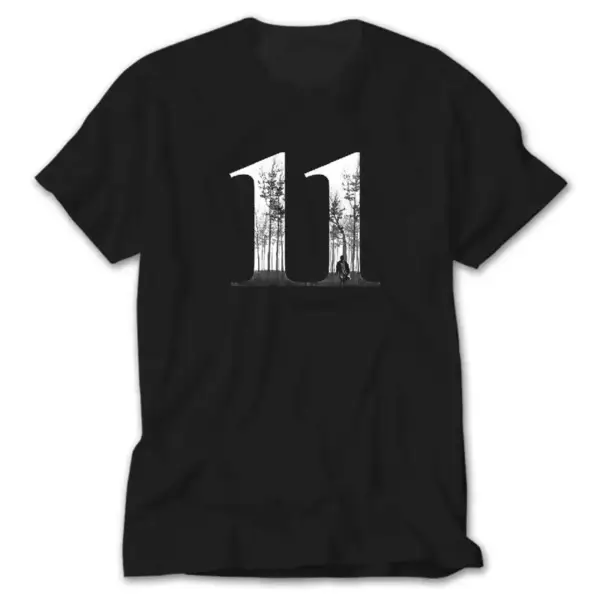 Stranger Things Eleven, Black T-Shirt