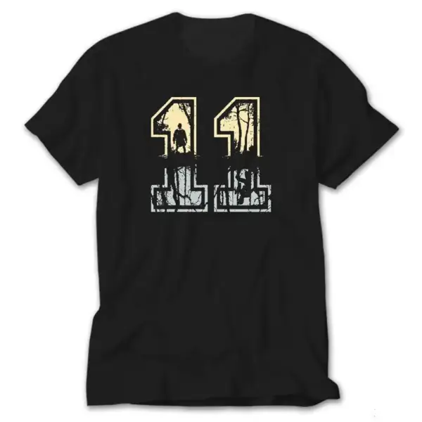 Stranger Things Eleven, Black T-Shirt