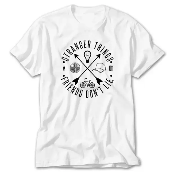 Stranger Things Tools, White T-Shirt