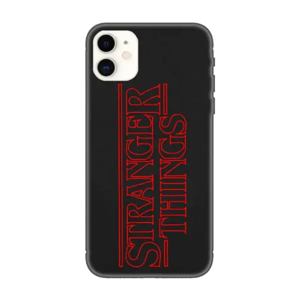 Stranger Things iPhone Case, Stranger Things Logo iPhone 15 Phone Case