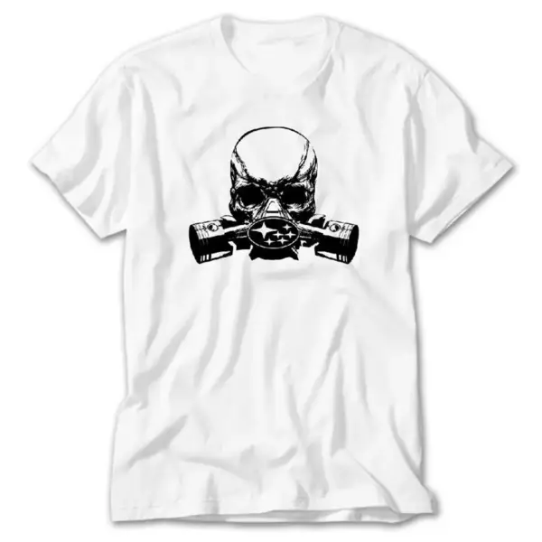 Subaru Mask, White T-Shirt