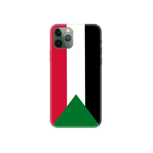 Sudan Flag iPhone Case, Sudan National Flag iPhone 15 Pro Max Phone Case