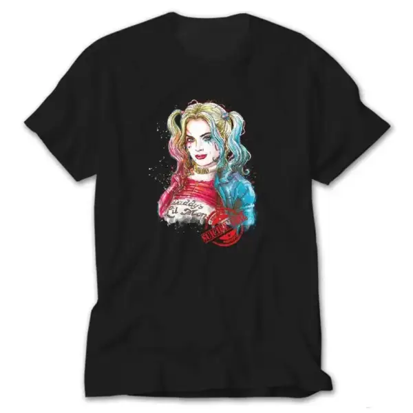 Suicide Squad Harley Quinn, Black T-Shirt