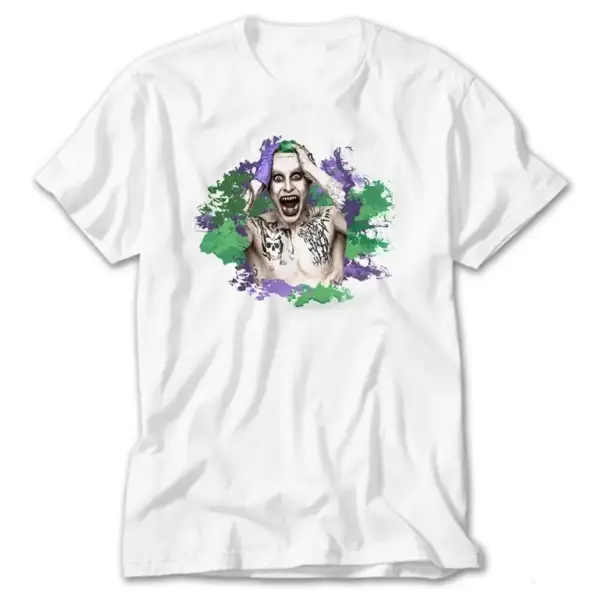 Suicide Squad Joker, White T-Shirt