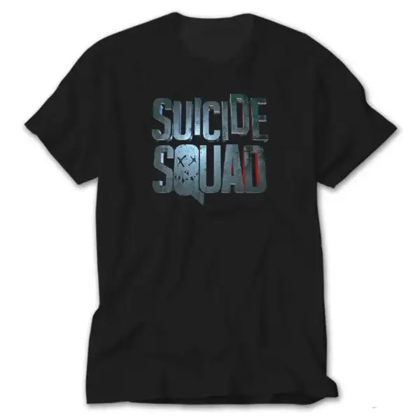 Suicide Squad Logo, Black T-Shirt