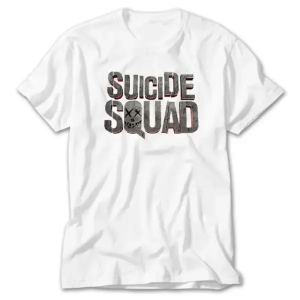 Suicide Squad Logo, White T-Shirt