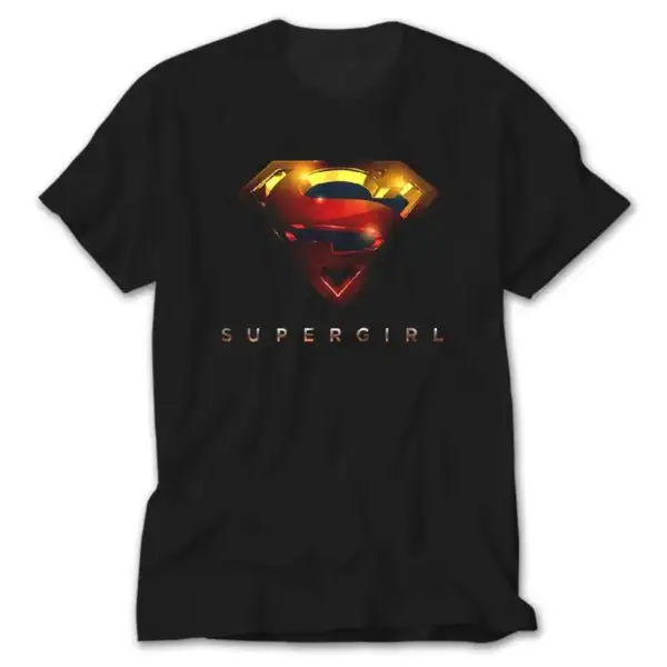 Super Girl, Black T-Shirt
