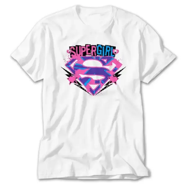 Super Girl, White T-Shirt