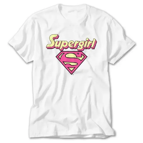 Super Girl, White T-Shirt