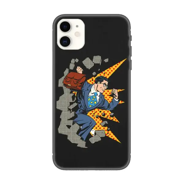 Superman iPhone Case, Superman Artwork iPhone 15 Phone Case