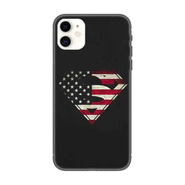 Superman iPhone Case, Superman Logo iPhone 15 Phone Case