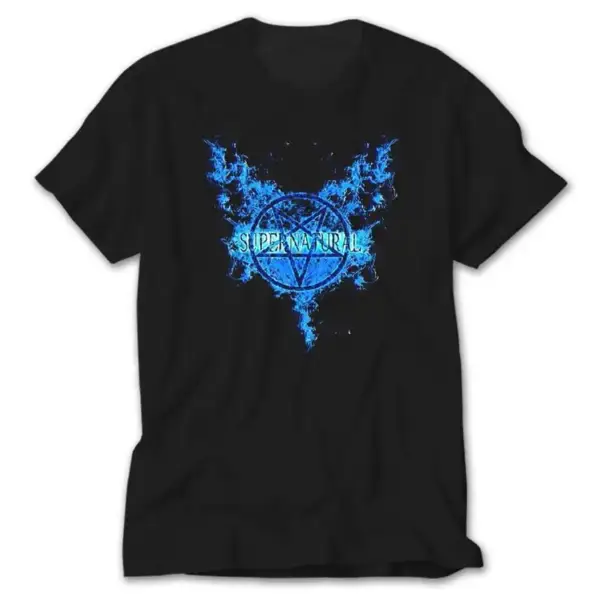 Supernatural Paradise Wings, Black T-Shirt