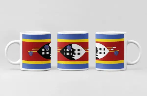 Swaziland Flag Coffee Mug, Swaziland Country National Flag Mug