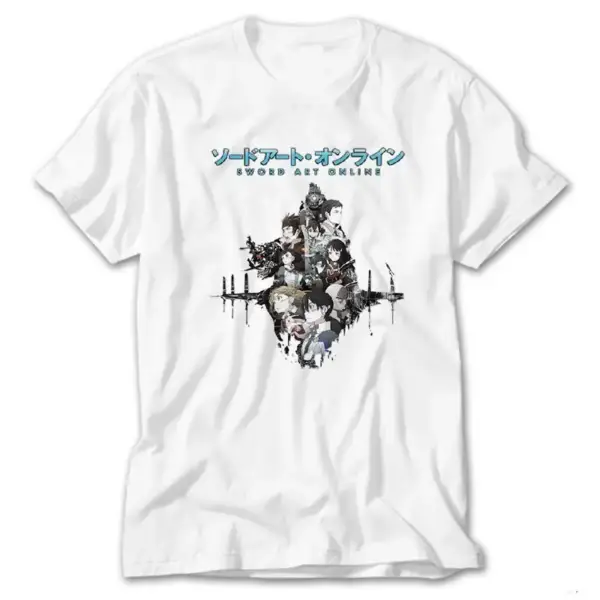 Sword Art Online, White T-Shirt