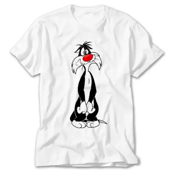 Sylvester Silly, White T-Shirt