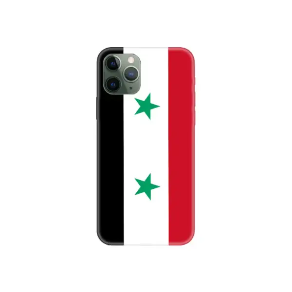 Syria Flag iPhone Case, Syria National Flag iPhone 15 Pro Max Phone Case