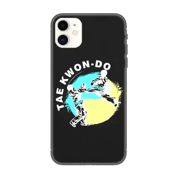 Tae-kwondo iPhone Case, Tae-kwondo Logo iPhone 15 Phone Case