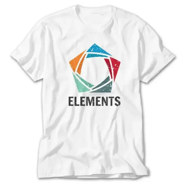 Team Elements, White T-Shirt