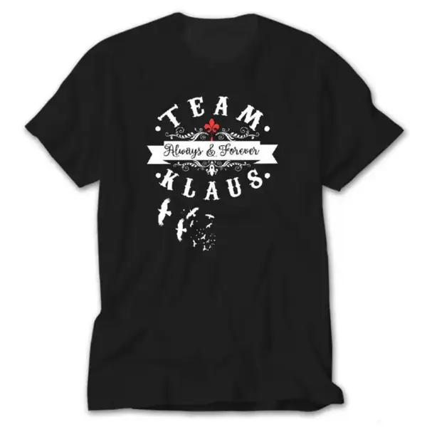 Team Klaus, Black T-Shirt