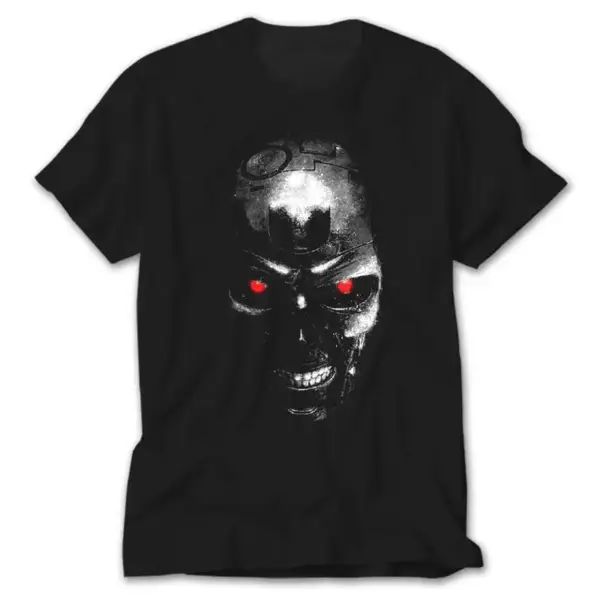 Terminator T800, Black T-Shirt