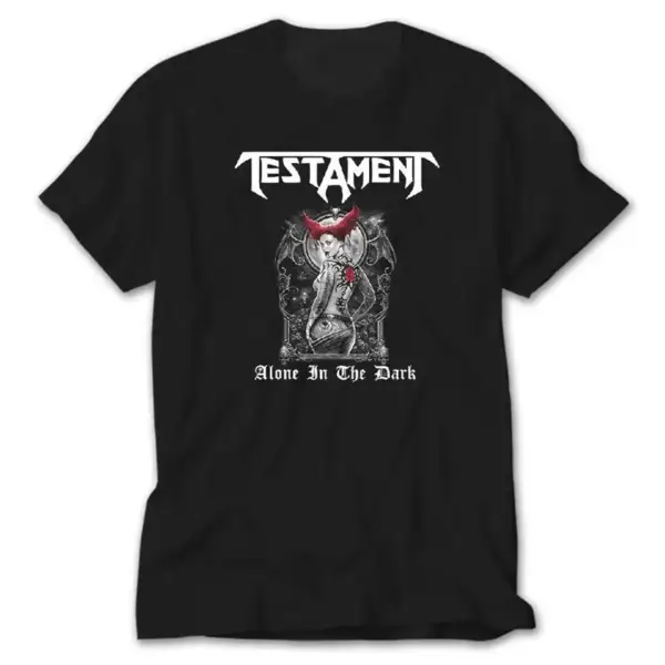 Testament Alone in the Dark, Black T-Shirt