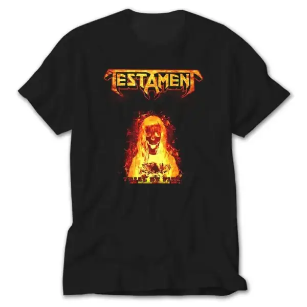 Testament Trial by Fire, Black T-Shirt