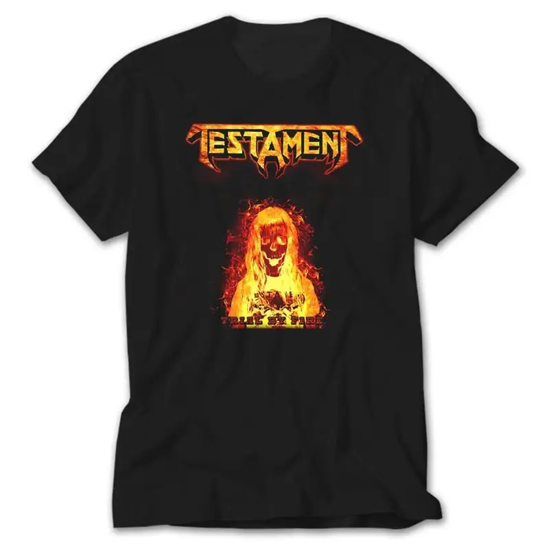 Testament Trial by Fire, Black T-Shirt