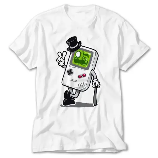 Tetris Man, White T-Shirt