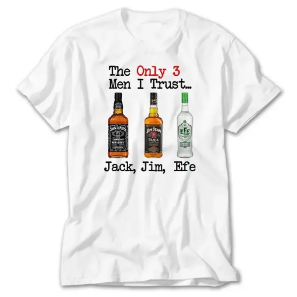 The 3 Men I Trust, White T-Shirt