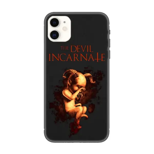 The Devil Incarnate iPhone Case, The Devil Incarnate Artwork iPhone 15 Phone Case