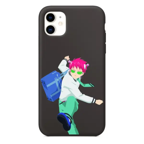 The Disastrous Life of Saiki K iPhone Case, The Disastrous Life of Saiki K Artwork Anime iPhone 15 Phone Case