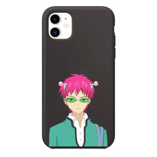 The Disastrous Life of Saiki K iPhone Case, The Disastrous Life of Saiki K Artwork Anime iPhone 15 Phone Case