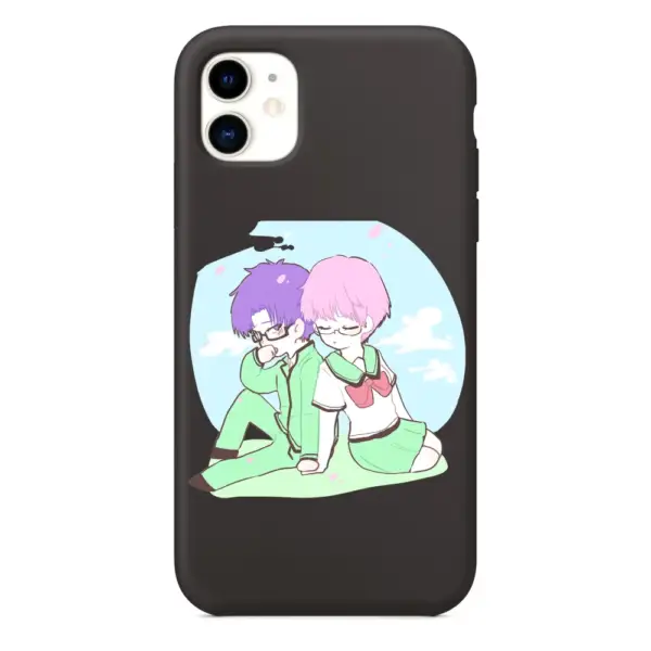The Disastrous Life of Saiki K iPhone Case, The Disastrous Life of Saiki K Artwork Anime iPhone 15 Phone Case