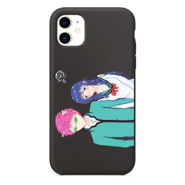 The Disastrous Life of Saiki K iPhone Case, The Disastrous Life of Saiki K Artwork Anime iPhone 15 Phone Case