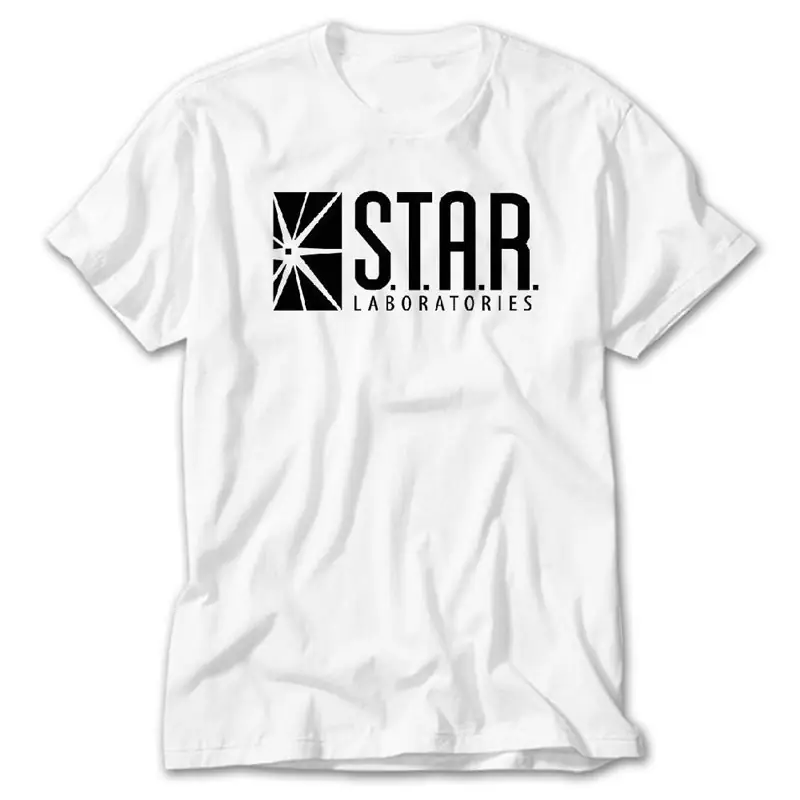 The Flash Star Lab, White T-Shirt