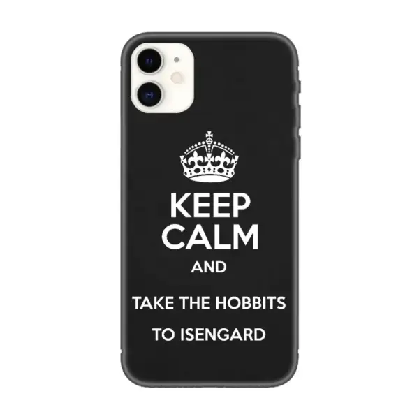 The Lord of the Rings iPhone Case, The Lord of the Rings They're Taking the Hobbits Straight Outta Isengard iPhone 15 Phone Case