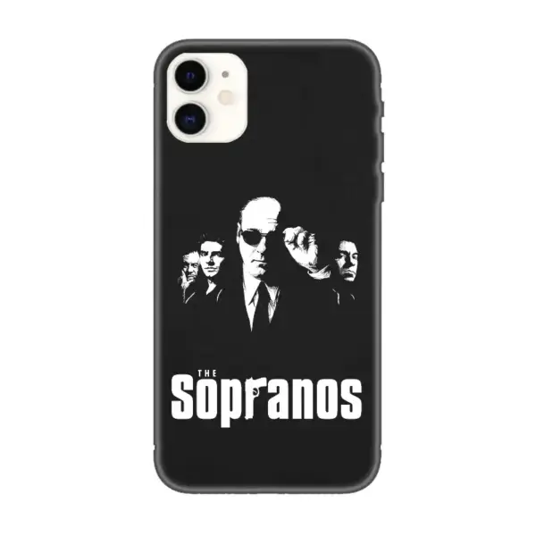 The Sopranos iPhone Case, The Sopranos Artwork iPhone 15 Phone Case