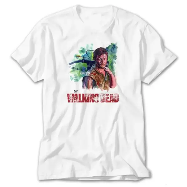 The Walking Dead Carl, White T-Shirt