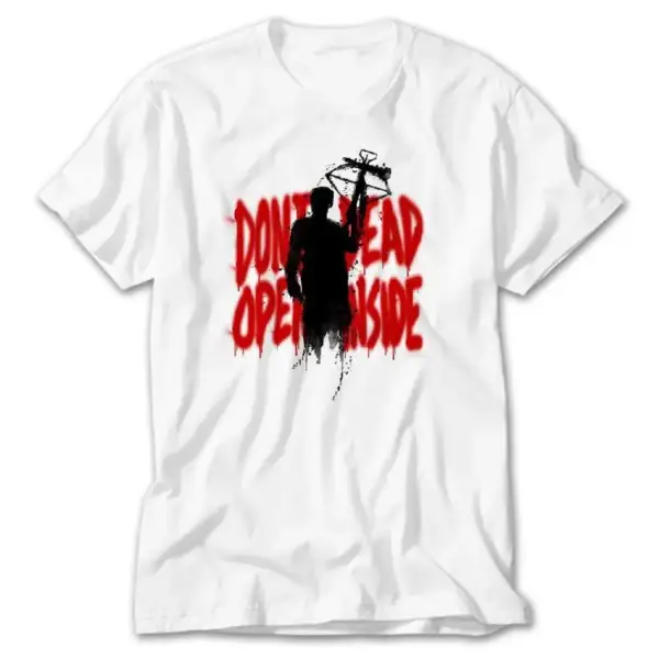 The Walking Dead Dont Open, White T-Shirt