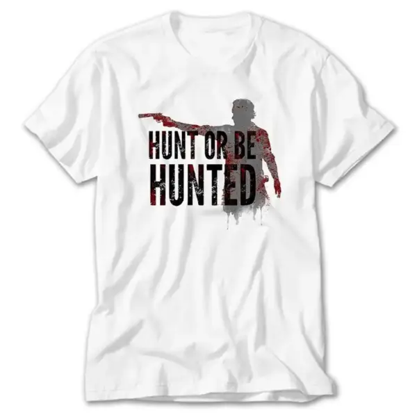The Walking Dead Hunt or Be Hunted, White T-Shirt