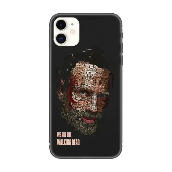 The Walking Dead iPhone Case, The Walking Dead Artwork iPhone 15 Phone Case