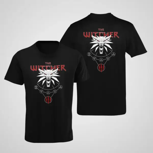 Witcher 3 Wild Hunt Men's Black T-Shirt