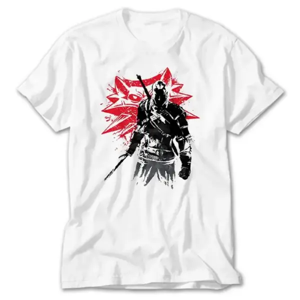 The Witcher Assasins, White T-Shirt